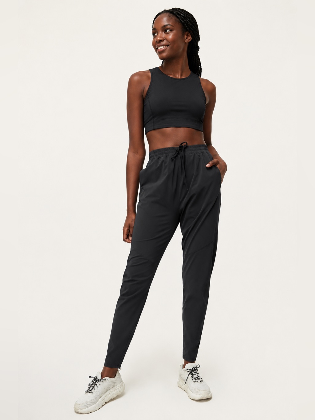 Outdoor Voices Joggers Black Elastic Waist Athleisure Xs
